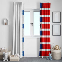 USA Soccer Window Curtain Summer Paris 2024 - Wonder Print Shop