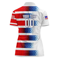 USA Soccer Women Polo Shirt Summer Paris 2024 - Wonder Print Shop