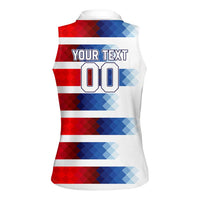 USA Soccer Women Sleeveless Polo Shirt Summer Paris 2024 - Wonder Print Shop