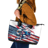 USA Rugby Leather Tote Bag Summer Paris 2024 - Wonder Print Shop