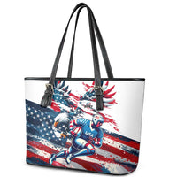 USA Rugby Leather Tote Bag Summer Paris 2024 - Wonder Print Shop