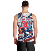 USA Rugby Men Tank Top Summer Paris 2024 - Wonder Print Shop