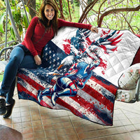 USA Rugby Quilt Summer Paris 2024 - Wonder Print Shop