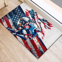 USA Rugby Rubber Doormat Summer Paris 2024 - Wonder Print Shop