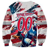 USA Rugby Sweatshirt Summer Paris 2024 - Wonder Print Shop