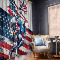 USA Rugby Window Curtain Summer Paris 2024 - Wonder Print Shop