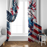 USA Rugby Window Curtain Summer Paris 2024 - Wonder Print Shop