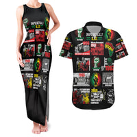 Civil Rights Movement Couples Matching Tank Maxi Dress and Hawaiian Shirt Poster Art Black Pride - Wonder Print Shop
