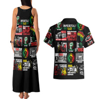 Civil Rights Movement Couples Matching Tank Maxi Dress and Hawaiian Shirt Poster Art Black Pride - Wonder Print Shop