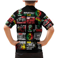 Civil Rights Movement Family Matching Mermaid Dress and Hawaiian Shirt Poster Art Black Pride - Wonder Print Shop