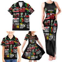 Civil Rights Movement Family Matching Tank Maxi Dress and Hawaiian Shirt Poster Art Black Pride - Wonder Print Shop