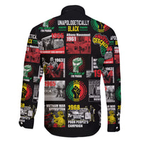 Civil Rights Movement Family Matching Tank Maxi Dress and Hawaiian Shirt Poster Art Black Pride - Wonder Print Shop