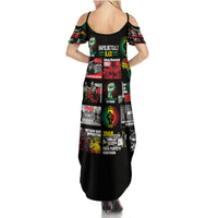 Civil Rights Movement Summer Maxi Dress Poster Art Black Pride - Wonder Print Shop