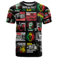 Civil Rights Movement T Shirt Poster Art Black Pride - Wonder Print Shop