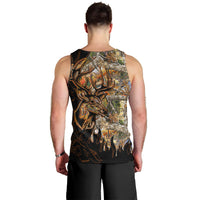 Deer Hunting Men Tank Top Autumn Forest - Wonder Print Shop