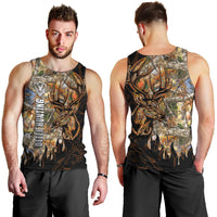 Deer Hunting Men Tank Top Autumn Forest - Wonder Print Shop