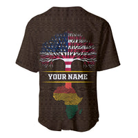Personalized African Root Baseball Jersey - Wonder Print Shop