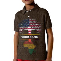 Personalized African Root Kid Polo Shirt - Wonder Print Shop