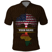 Personalized African Root Polo Shirt - Wonder Print Shop