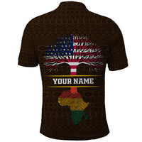 Personalized African Root Polo Shirt - Wonder Print Shop
