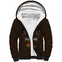 Personalized African Root Sherpa Hoodie - Wonder Print Shop