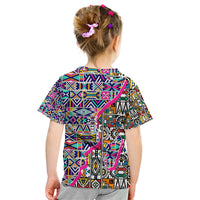African Ndebele Pattern Kid T Shirt - Wonder Print Shop