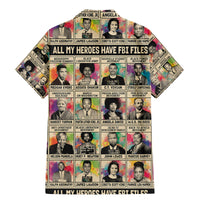 All My Heroes Have FBI Files Family Matching Mermaid Dress and Hawaiian Shirt Civil Rights Leaders - Wonder Print Shop