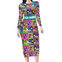 African Women Inventors Family Matching Long Sleeve Bodycon Dress and Hawaiian Shirt Without Black Women These Things Would Not Exist - Wonder Print Shop