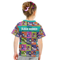 African Women Inventors Kid T Shirt Without Black Women These Things Would Not Exist - Wonder Print Shop