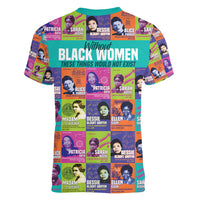 African Women Inventors Women V Neck T Shirt Without Black Women These Things Would Not Exist - Wonder Print Shop