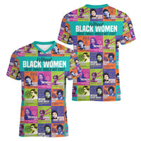 African Women Inventors Women V Neck T Shirt Without Black Women These Things Would Not Exist - Wonder Print Shop