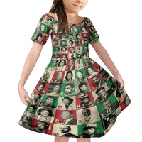 A To Z Of Black Heroes Family Matching Mermaid Dress and Hawaiian Shirt Civil Rights Leaders - Wonder Print Shop