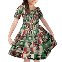 A To Z Of Black Heroes Family Matching Summer Maxi Dress and Hawaiian Shirt Civil Rights Leaders - Wonder Print Shop