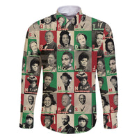 A To Z Of Black Heroes Family Matching Summer Maxi Dress and Hawaiian Shirt Civil Rights Leaders - Wonder Print Shop