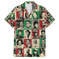 A To Z Of Black Heroes Family Matching Tank Maxi Dress and Hawaiian Shirt Civil Rights Leaders - Wonder Print Shop