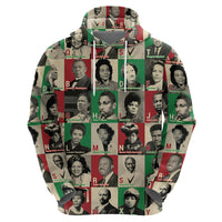 A To Z Of Black Heroes Hoodie Civil Rights Leaders - Wonder Print Shop