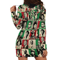 A To Z Of Black Heroes Hoodie Dress Civil Rights Leaders - Wonder Print Shop
