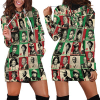 A To Z Of Black Heroes Hoodie Dress Civil Rights Leaders - Wonder Print Shop