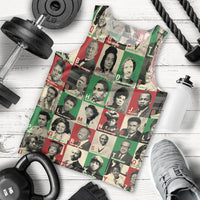 A To Z Of Black Heroes Men Tank Top Civil Rights Leaders - Wonder Print Shop