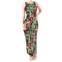A To Z Of Black Heroes Tank Maxi Dress Civil Rights Leaders - Wonder Print Shop