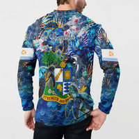 Anguilla Button Sweatshirt