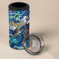 Anguilla 4 in 1 Can Cooler Tumbler Sea Turtle Tropical Pattern