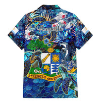 Anguilla Family Matching Mermaid Dress and Hawaiian Shirt