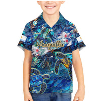 Anguilla Family Matching Mermaid Dress and Hawaiian Shirt