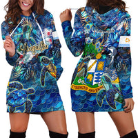 Anguilla Hoodie Dress - Wonder Print Shop