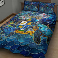 Anguilla Quilt Bed Set - Wonder Print Shop