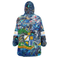 Anguilla Wearable Blanket Hoodie - Wonder Print Shop