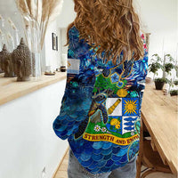 Anguilla Women Casual Shirt - Wonder Print Shop