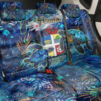 Aruba Back Car Seat Cover Sea Turtle Tropical Pattern