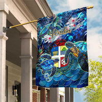 Aruba Garden Flag Sea Turtle Tropical Pattern - Wonder Print Shop